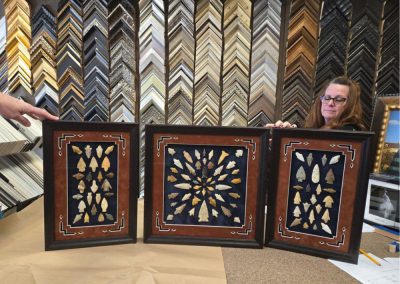 Arrow Head Shadow Box